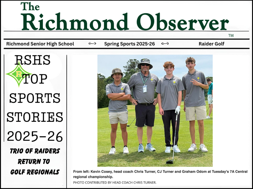 TOP SPORTS STORIES: 3 Raider golfers return to regionals