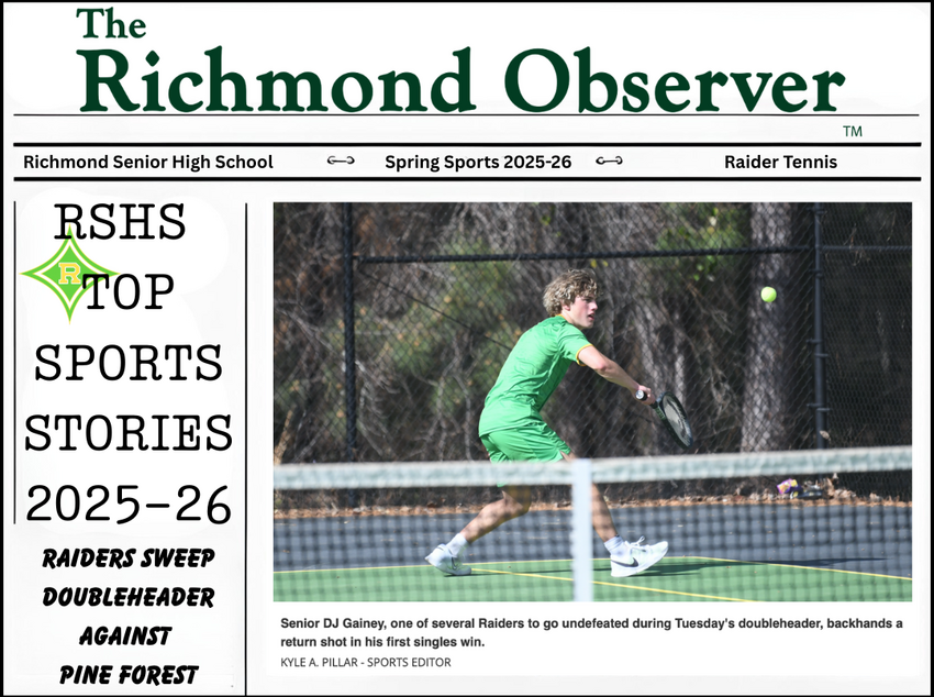 TOP SPORTS STORIES: Doubleheader sweep for Raiders over Pine Forest