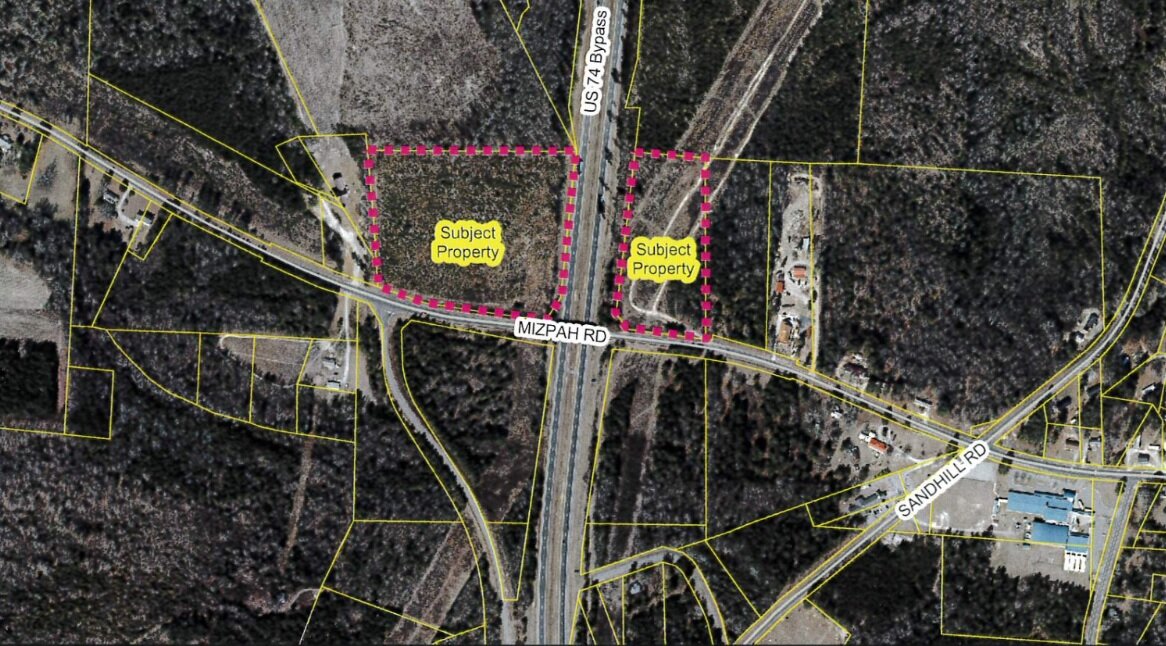 Rockingham sets public hearing for rezoning request on Mizpah Road