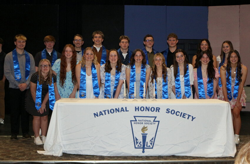 Back Row (L-R): Jack Zeleny, Hudson Schuetz, Tyler Mullinex, Aden Konopasek, Ryan Husen, Nolan Herbst, Andrew Kolar, Parker Buchheit, Stella Britton. Front Row: Hailie Frankl, Kenleigh Panowicz, Mya Kleve, Brenna Ocker, Madison Kvidera, Peyton Brester, Kaitlyn Hardie, Ella Cary, Bailey Ball