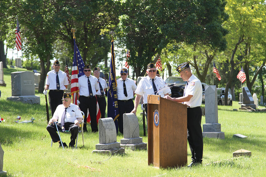 American Legion Post 662 Memorial Day Speach by Kevin Duane Alons, Senator, Iowa District #7