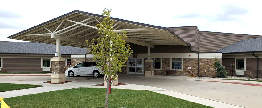 Front Entrance of Pioneer Valley Living & Rehab