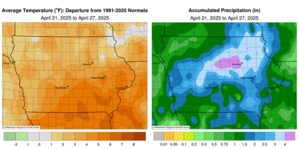 Crop Report April 21-27, 2025
