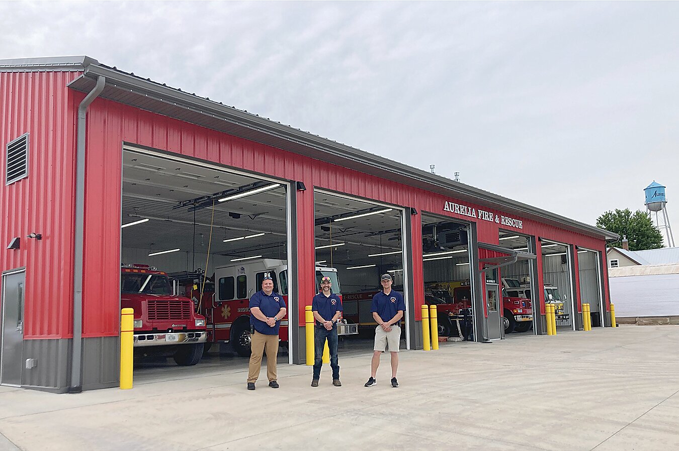 Aurelia Fire & Rescue moves into new station