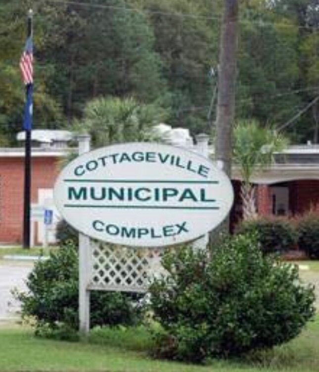 Cottageville Municipal Complex sign