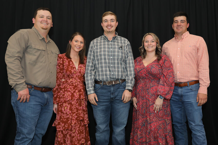Colleton County Farm Bureau members Cameron Ireland, Maryann Dempsey, Rogan Gibson, Hailey Guess, Joey McCorkle, Randy Ulmer, and Wes Ulmer recently joined over three hundred young farmers, ranchers, and ag enthusiasts ages 18-35 years old in Columbia for the annual SCFB Young Farmers and Ranchers Conference.