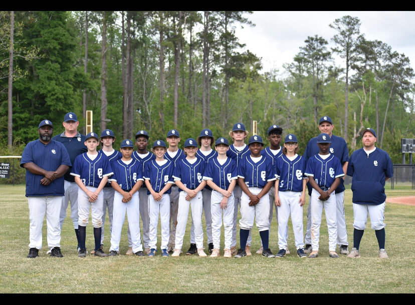 Colleton County Middle School 2024 Baseball Team