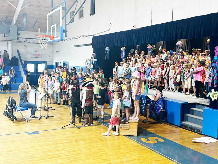 CPA Upper Elementary Chorus performing 