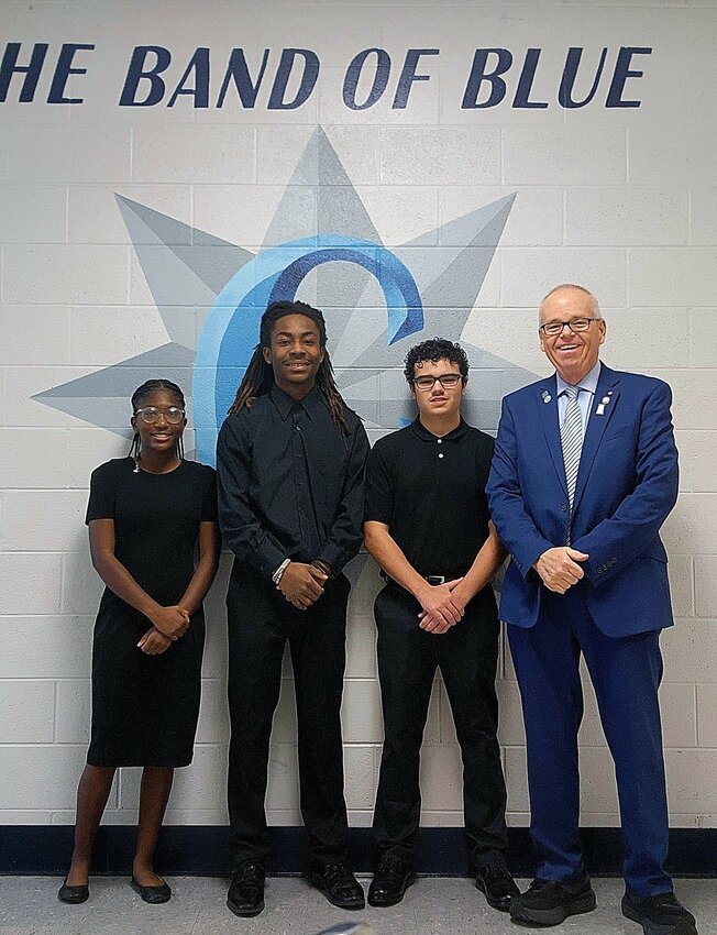 Zyian Sanders, Princeton Brooks, Reese Hiers, and Tom Finigan