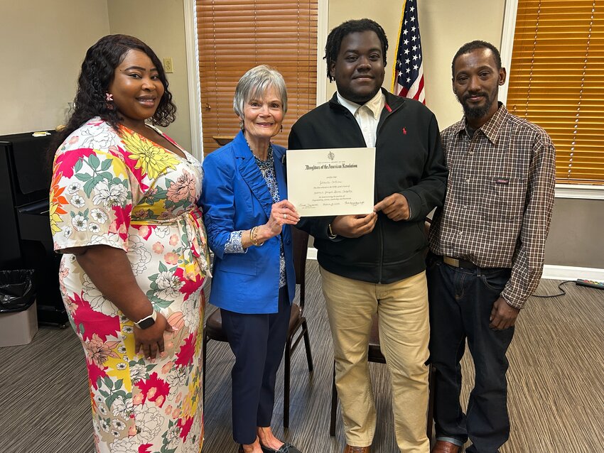 Christine Brown, Tracy Johnston, Jamille Collins, and Kevin Simmons