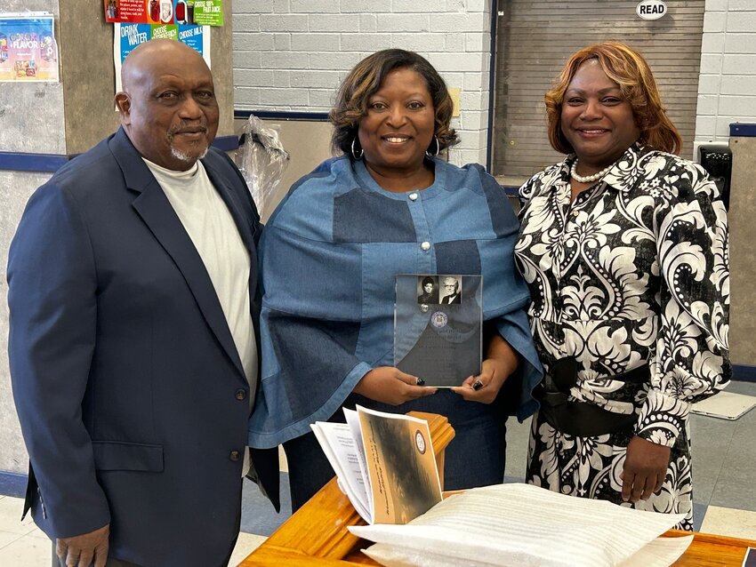 Edward Williams, Dr. Cordelia Jenkins, and Antoinette Kinsey