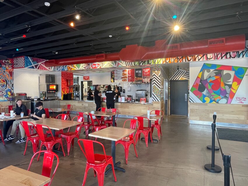 Dave’s Hot Chicken opened last fall in Gilbert, making Arizona one of 22 states the chain is now in. (Independent Newsmedia/Tom Blodgett)