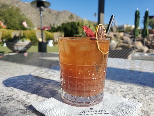 JW Marriott is one resort group that's finding success offering more non-alcoholic drink options. Pictured is the Southwest Spiced Tea at Rita's Cantina & Bar.