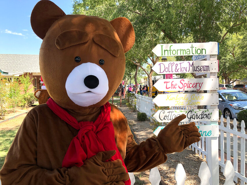 Al the Bear will be there to meet kids and families from 10 a.m. to noon at Memory Lane Trinkets and Treasures.