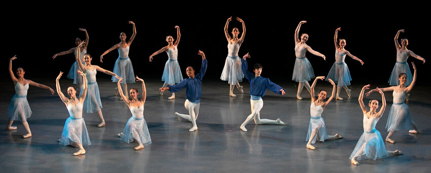 Students with the School of Ballet Arizona.