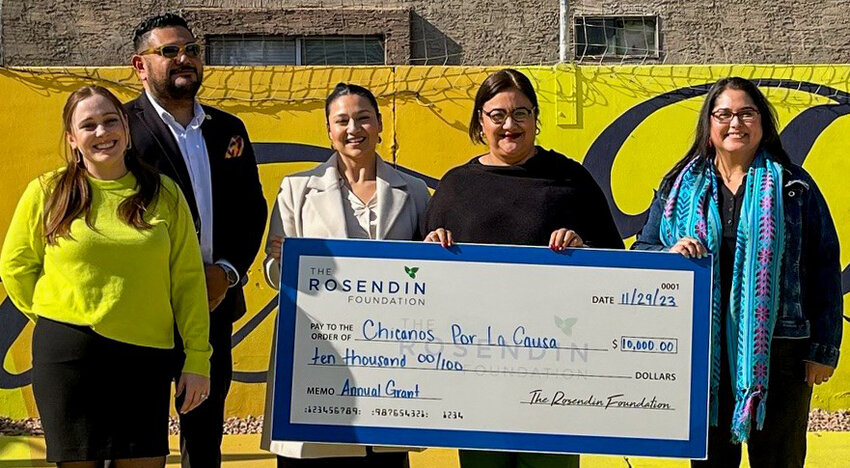 The Foundation awarded $10,000 to Chicanos Por La Causa, Inc.