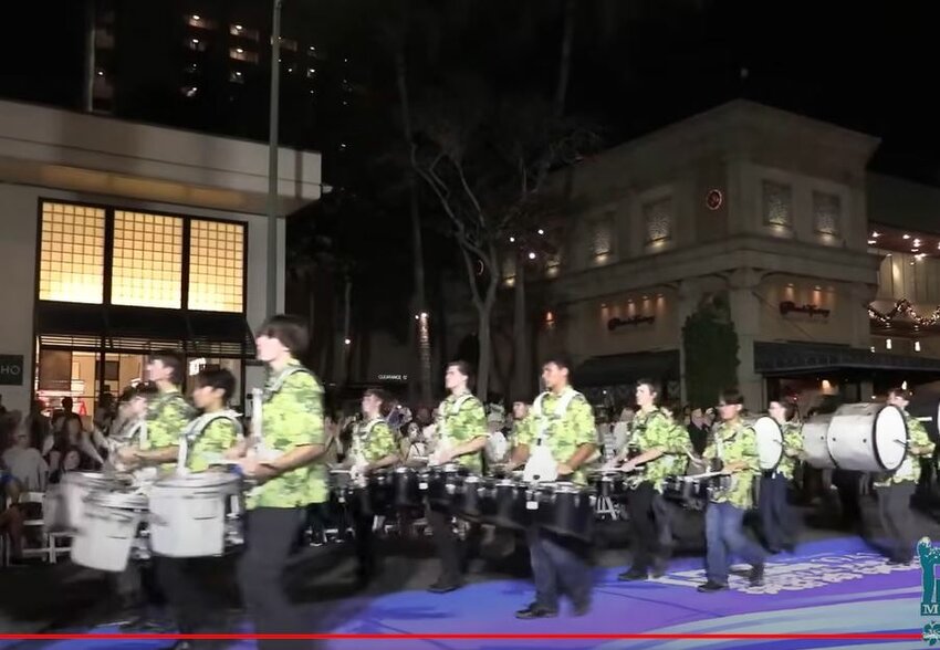 The Basha High School Bear Regiment marching band was invited to perform in Hawaii’s Dec. 7, 2023 Pearl Harbor Memorial Parade.