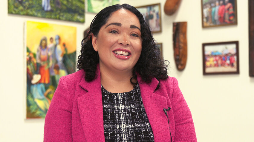 Briana Felix is the executive director of the National Alliance on Mental Illness Southern Arizona, an organization that helps connect those affected by mental illness and their families to free resources like educational programs and support groups. (Photo by John Leos/Cronkite News)