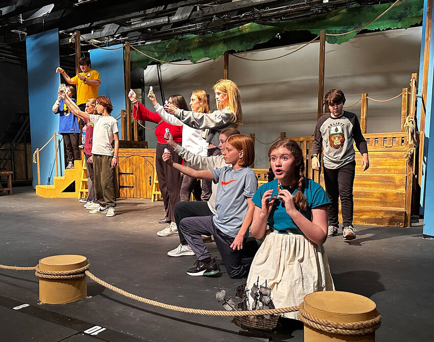 The Valley Youth Theatre cast and crew are busy rehearsing “Peter and the Starcatcher,” which opens Feb. 9 in Phoenix.