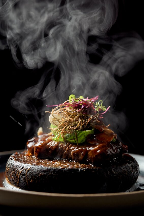 Mott 32 will serve the kobe beef A5+ with grilled leeks and black bean paste.