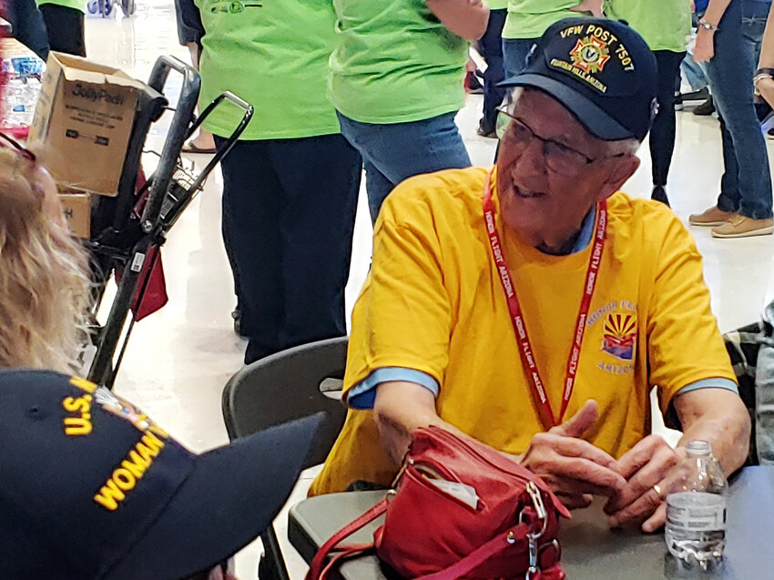 Dave Fairbanks, 95, of Fountain Hills, served in the Army at the tail end of World War II and the beginning days of the Korean War.