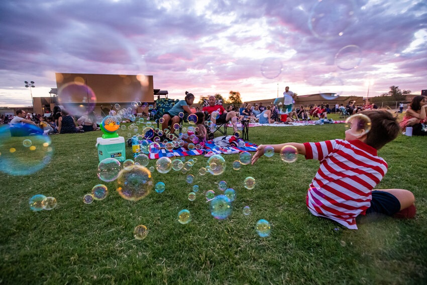Evening events are at Superstition Shadows Park, also at 1091 W. Southern Ave. Gates for the event open at 6 p.m.. (Independent Newsmedia, Arianna Grainey)