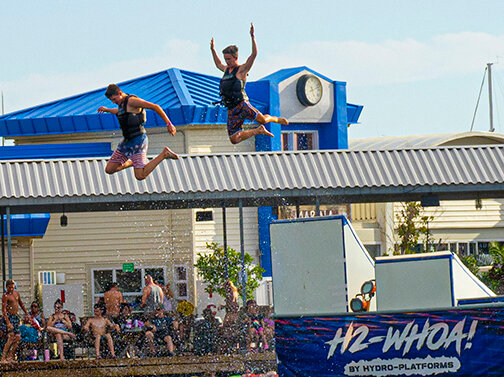 H2 Whoa! is open seven days a week through Labor Day Weekend.