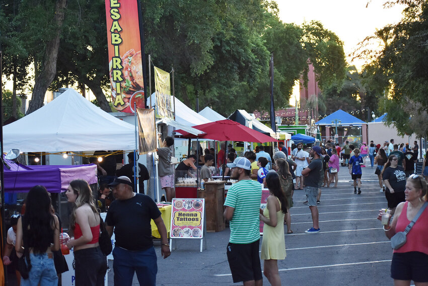 Competing food trucks were a focus of the 12th annual Rockin’ Taco Fest Sept. 14 at A.J. Chandler Park.