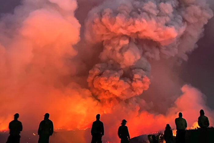 A scene from "Prisoners of Fire: The Dude Fire Story.”