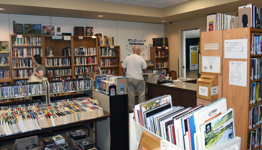 The Friends of the Surprise Libraries bookstore features more than 10,000 books, magazines, DVDs and other materials.
