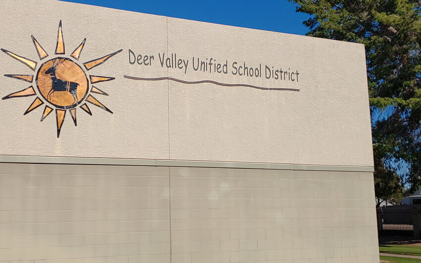 The Deer Valley Unified School District office in north Phoenix. The DVUSD governing board will have its next meeting on Feb. 15.