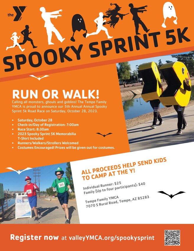 Spooky Sprint 5K combines fitness, Halloween at Tempe Family YMCA