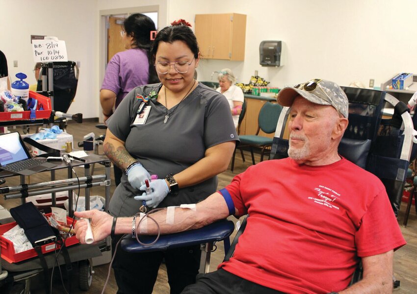 The Kiwanis Club is hosting a blood drive Friday and Saturday, April 19 and 20, from 9 a.m. until 2 p.m. at the Fountain Hills Community Center.