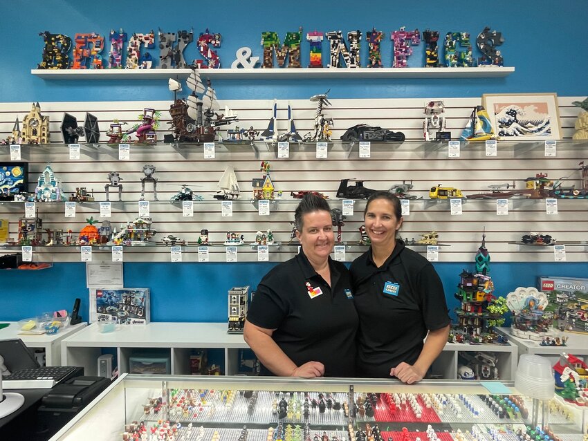 Rachel Mangum (left) and Theresa Bartholomew are the owners of a Bricks & Minifigs franchise in Gilbert with another coming in Mesa.