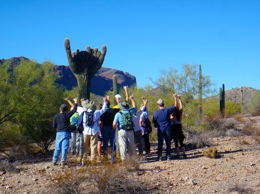 The cooler weather brings residents and winter visitors alike for hikes in areas such as San Tan Regional Park.