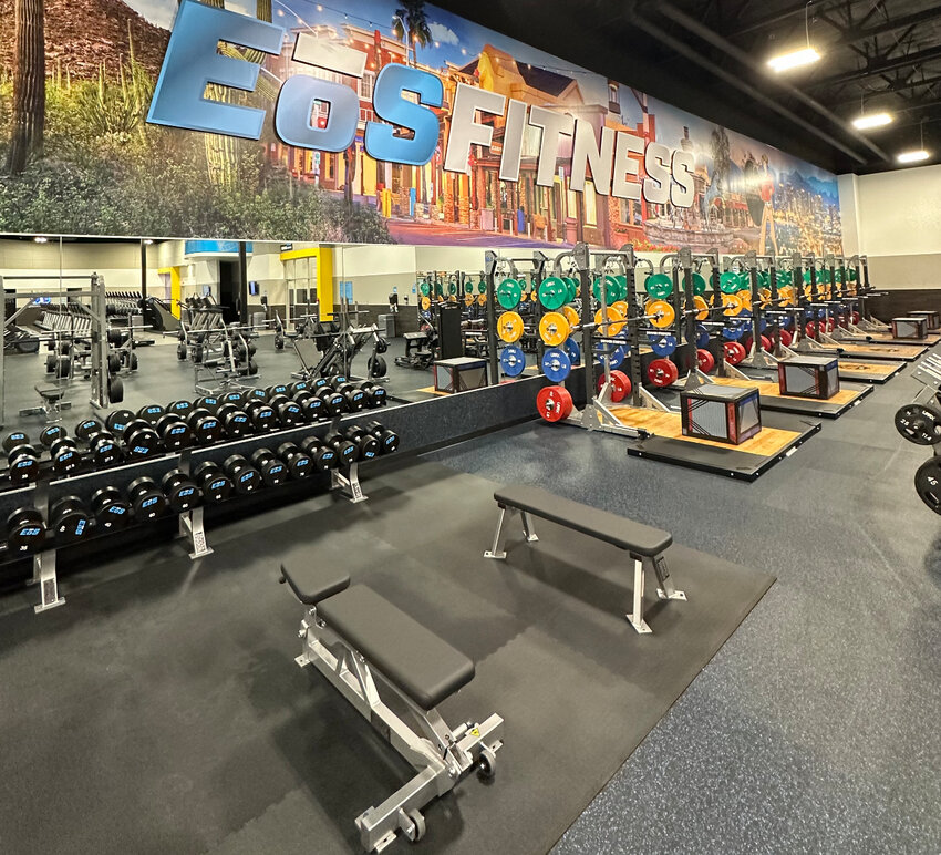 A look inside the new EōS Fitness in the Camino &aacute; Lago Marketplace in Peoria.