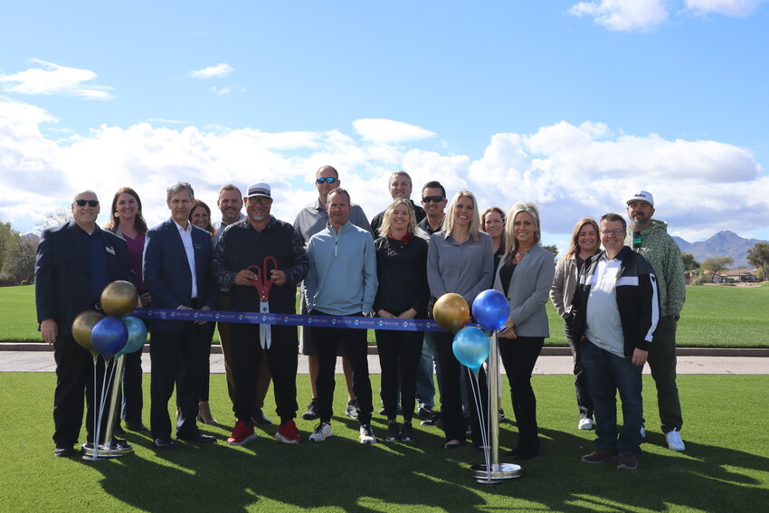 Las Colinas Golf Club held a ribbon cutting to celebrate new ownership and a remodeled golf course..