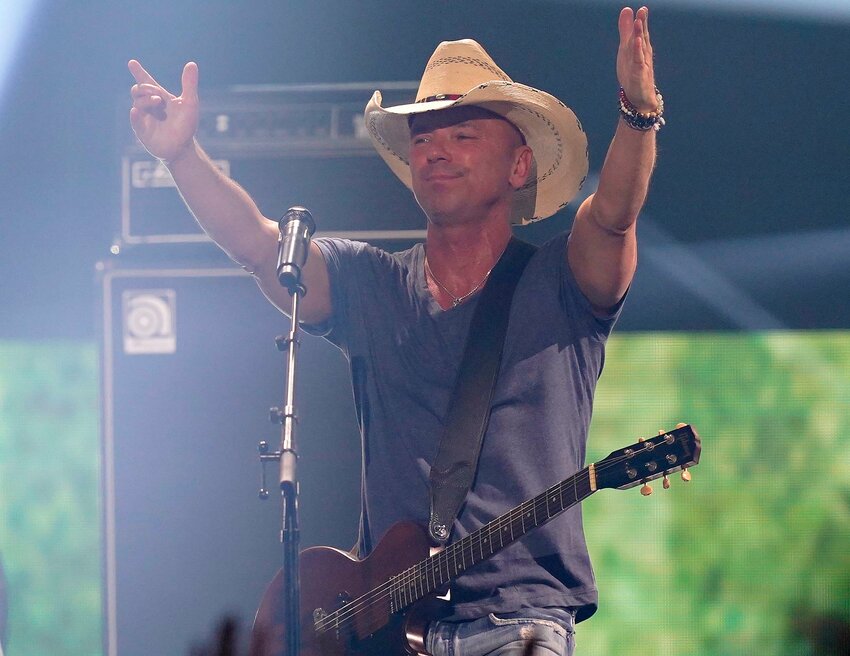 Kenny Chesney performs at the CMT Music Awards on April 11, 2022, at the Municipal Auditorium in Nashville, Tennessee.
