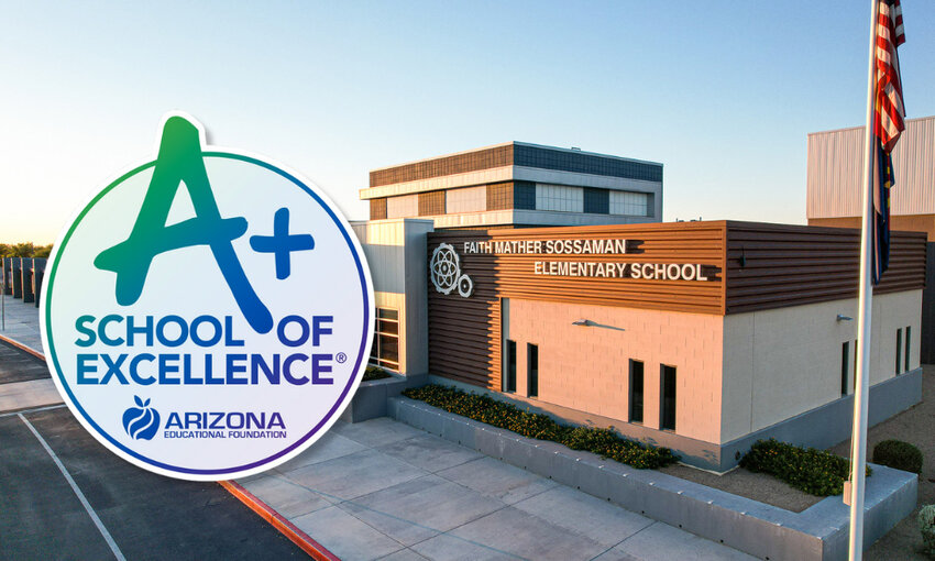 Faith Mather Sossaman Elementary is now an A+ School of Excellence.