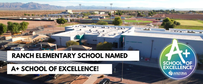 The J.O. Combs Unified School District&rsquo;s Ranch Elementary School in San Tan Valley has received the A+ School of Excellence Award.