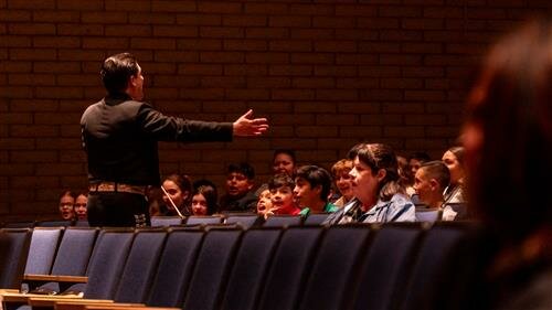 Mesquite Junior High School hosted a mariachi performance and will have a mariachi music course next school year.