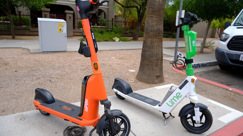 Phoenix's Shared Micromobility Program operates in the city's downtown core, as well as areas to the south, west and east of downtown.​