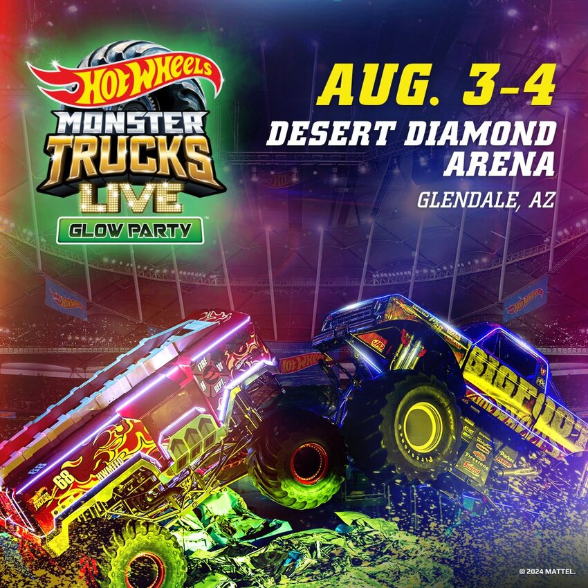 Pre-sale tickets are available through March 7  for How Wheels Monster Trucks Live at Desert Diamond Arena in Glendale.