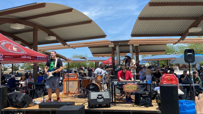 A band of adults in the One Step Beyond program play during the 2023 Showcase Festival. This year's event is from 10 a.m. to 3 p.m. Saturday, March 23, at Glendale Heroes Regional Park