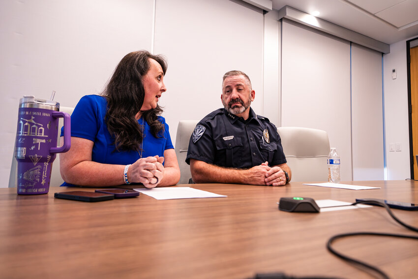 Gilbert Mayor Brigette Peterson and Police Chief Michael Soelberg answered questions about the town's handling of teen violence cases before and after the murder of San Tan Valley teen Preston Lord in Queen Creek.
