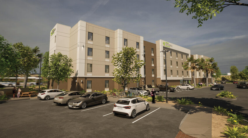 An Extended Stay America Premier Suites is to be developed.