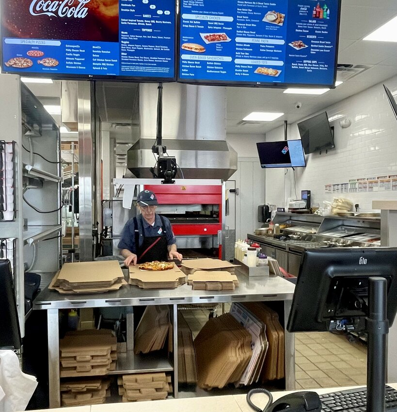 Domino&rsquo;s Pizza, 13576 W. Camino del Sol, in Sun City West is run by Broc Carter, general manager.