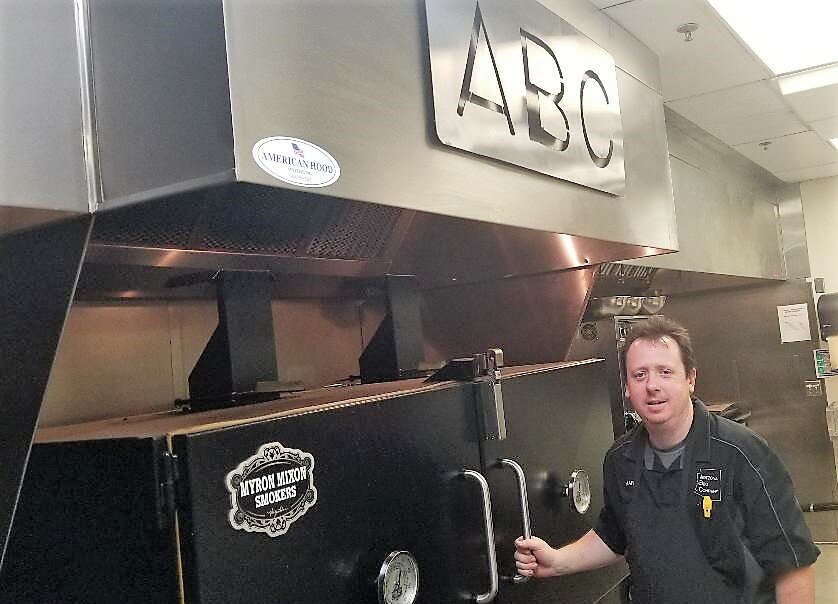 Mark Nichols used a different approach to cook his barbecue at Arizona BBQ Company.