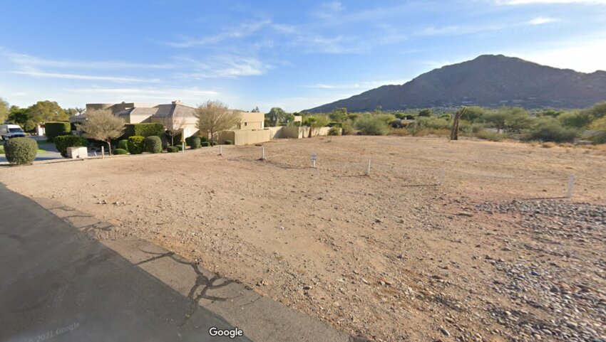 5639 E. Joshua Tree Lane will now be divided into two lots with approval of the Paradise Valley Planning Commission.