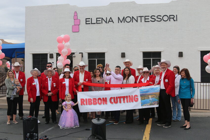 A member of the Fountain Hills Chamber of Commerce, Elena Montessori, celebrated with a ribbon cutting ceremony Thursday, March 14. For more information, visit elenamontessori.com or stop in at 17150 Amhurst Drive.